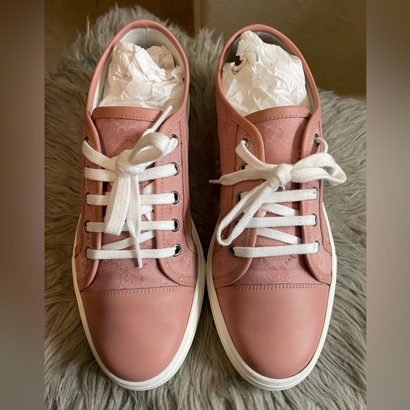 GUCCI TESS S GOMMA ROSE GG MONOGRAM SNEAKERS - Picture 3 of 13